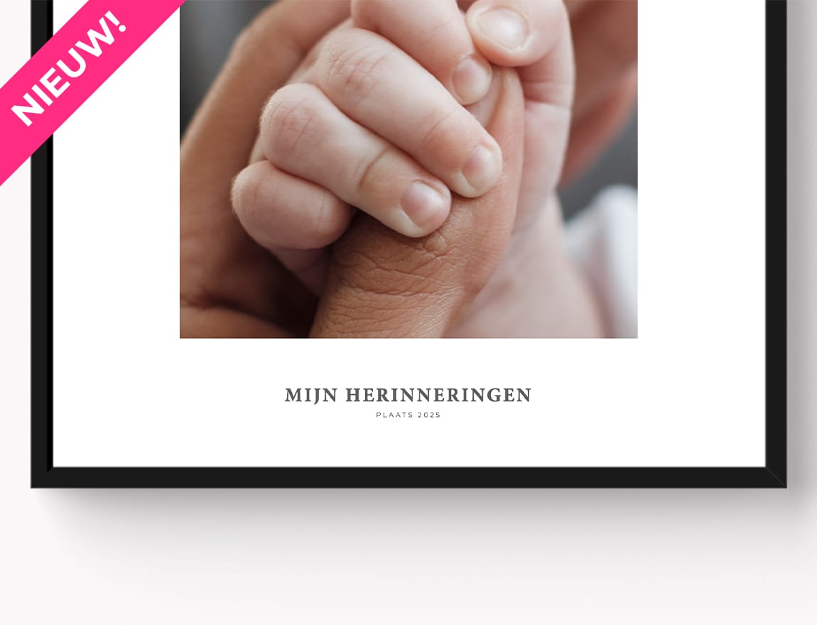 Frame met tekst