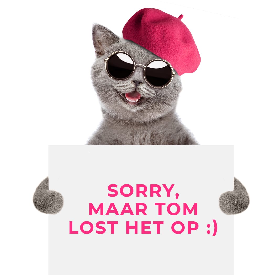 Tom zegt sorry