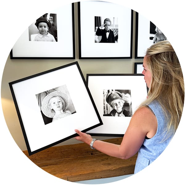 Hang het frame weer terug en verschuif of verwissel wanneer jij dat wilt.