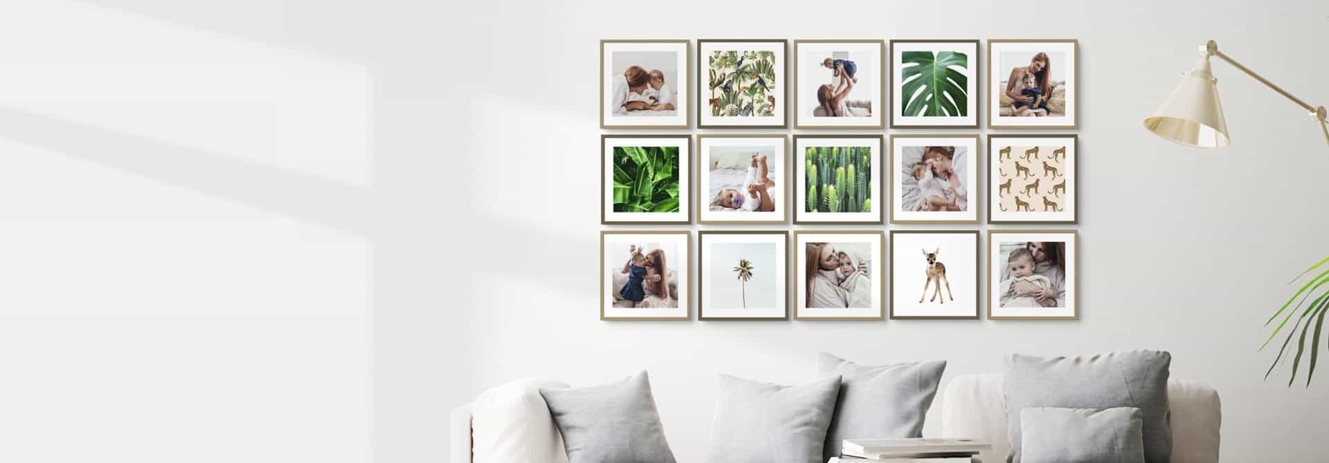 Frames. De fotomuur die meegroeit met jouw herinneringen!