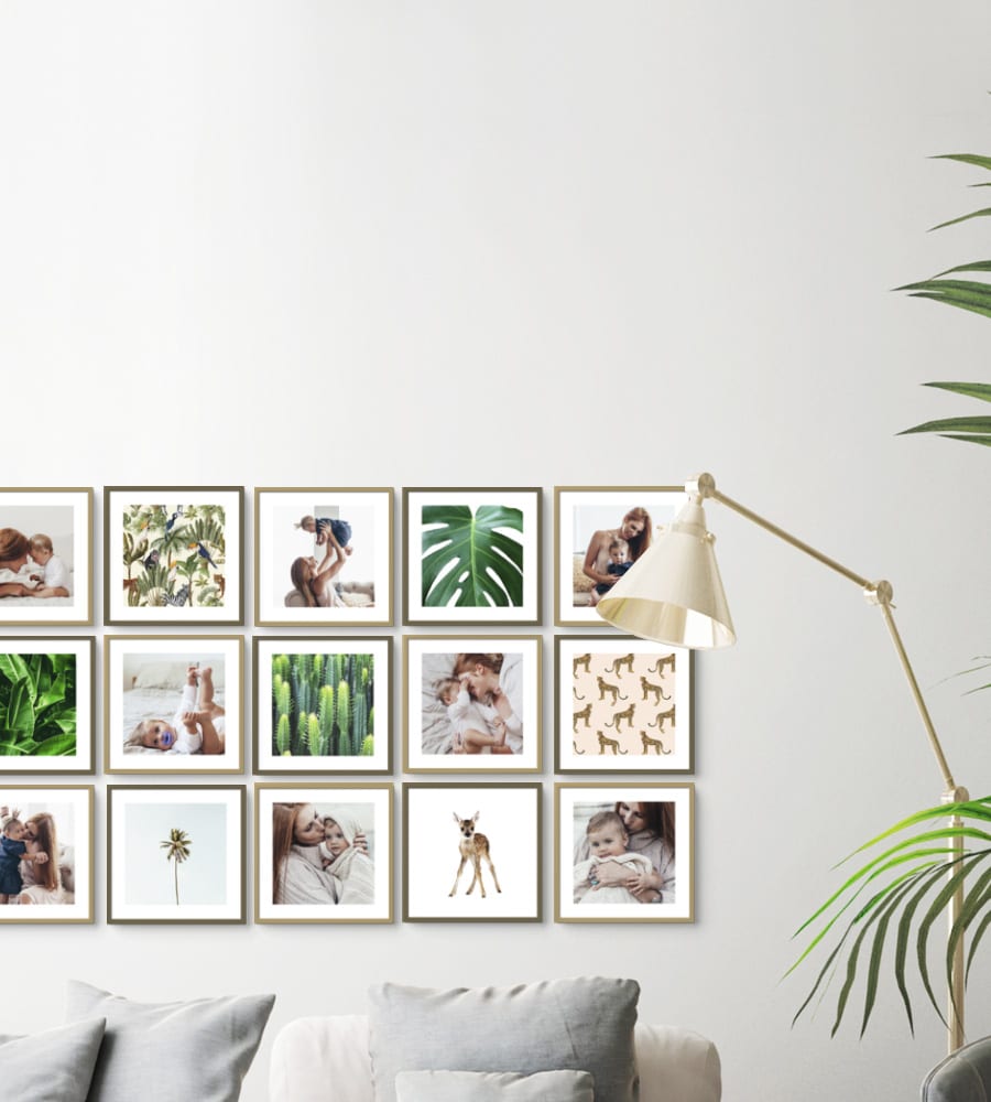 Frames. De fotomuur die meegroeit met jouw herinneringen!