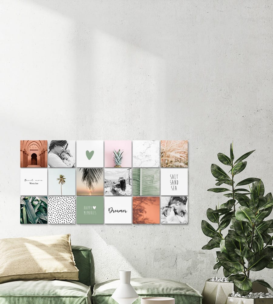 Shapes. Ontwerp zelf jouw persoonlijke fotomuur!