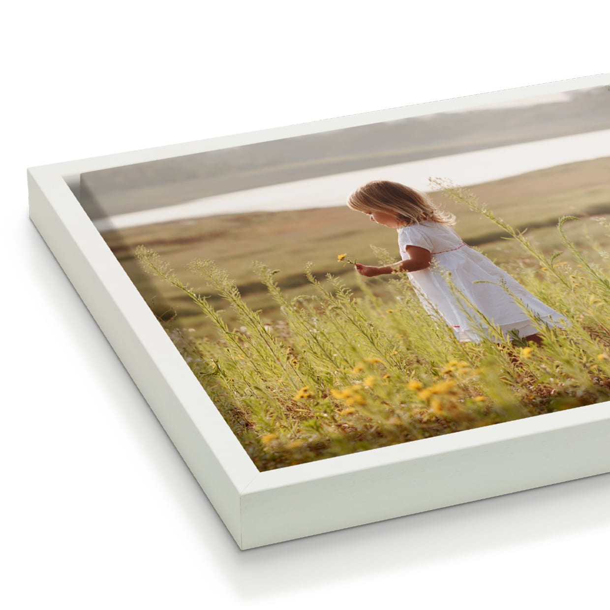 Foto op canvas baklijst