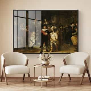 Canvasdoek met baklijst