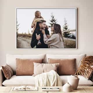 Canvasdoek met baklijst