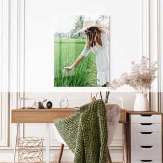 Foto op plexiglas in de woonkamer