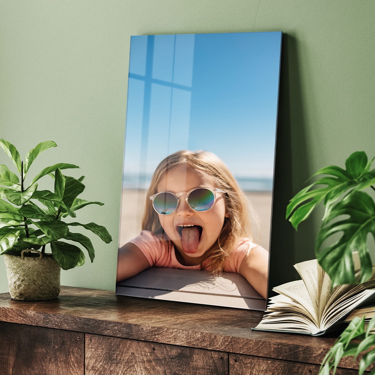 Foto op plexiglas als decoratie