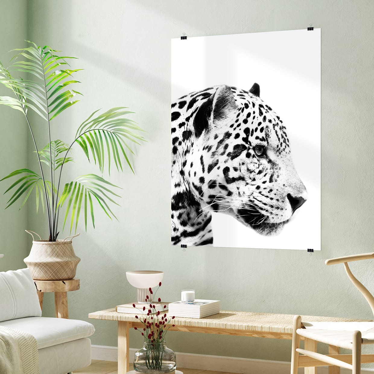 Foto op grote poster